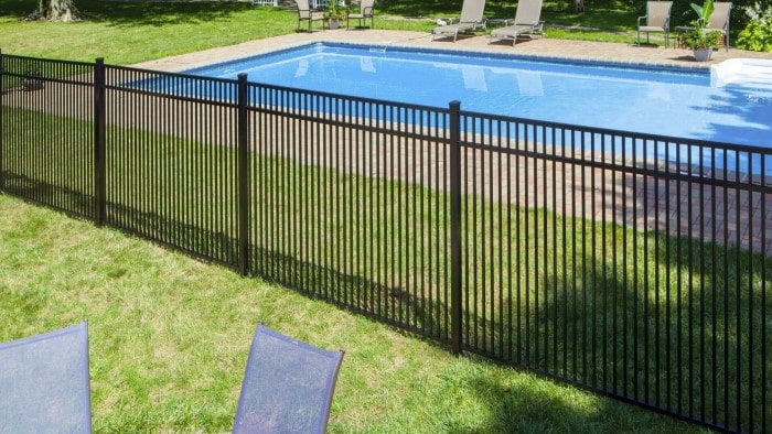 pose de grillage piscine